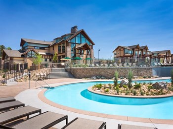 Swimming Pool And Relaxing Area Swimming Pool And Relaxing Area at Montane, Parker, 80134 - Photo Gallery 2