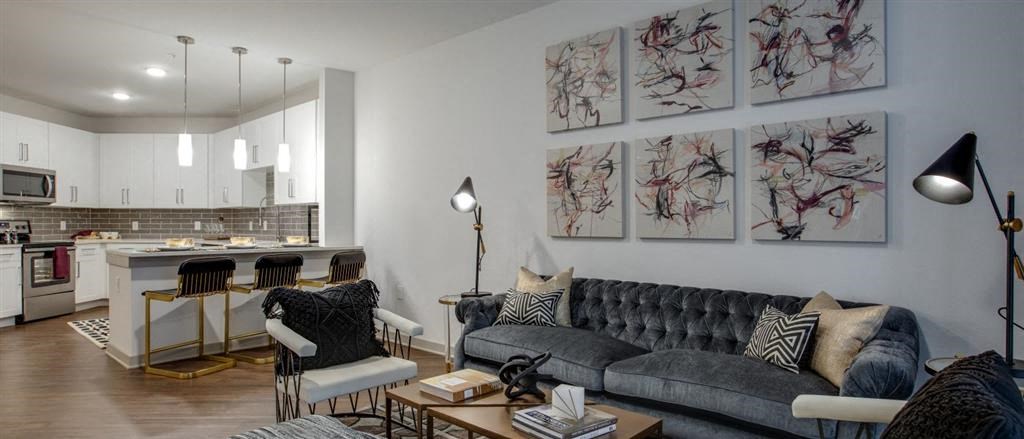 Kitchen View From Living Room at Paxton Cool Springs, Franklin, TN, 37067