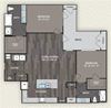 B3 Floor Plan B3 Floor Plan at The Alden at Cedar Park, Cedar Park, 78613