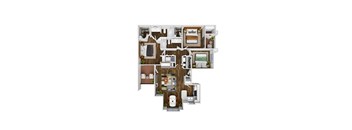 The Bluffs at Highlands Ranch Apartments in Highlands Ranch, Colorado Larkspur Floor Plan