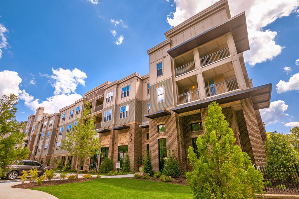 the preserve at ballantyne commons apartment exterior at Artesia Big Creek, Alpharetta, GA, 30005