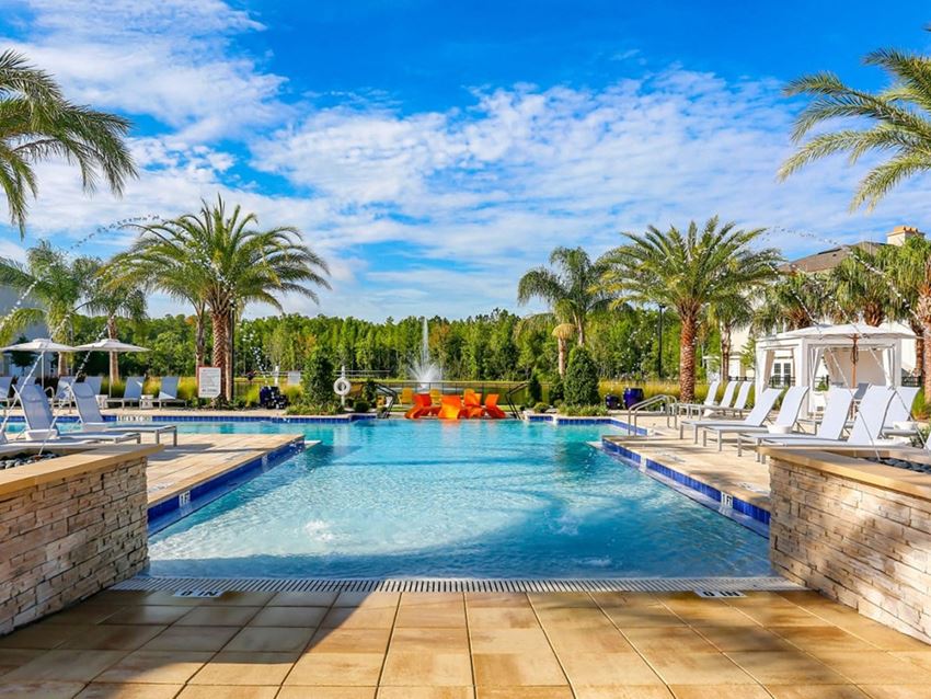 Beach Entry Pool Beach Entry Pool at Oasis Shingle Creek in Kissimmee, FL