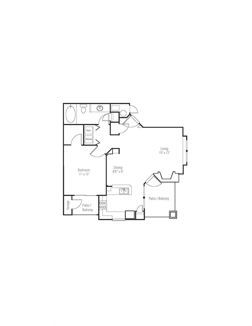 Silverleaf Floor Plan at The Bluffs at Highlands Ranch, Highlands Ranch, Colorado