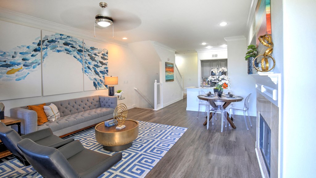 Cozy Living Room at Landing at Round Rock, Round Rock, 78681