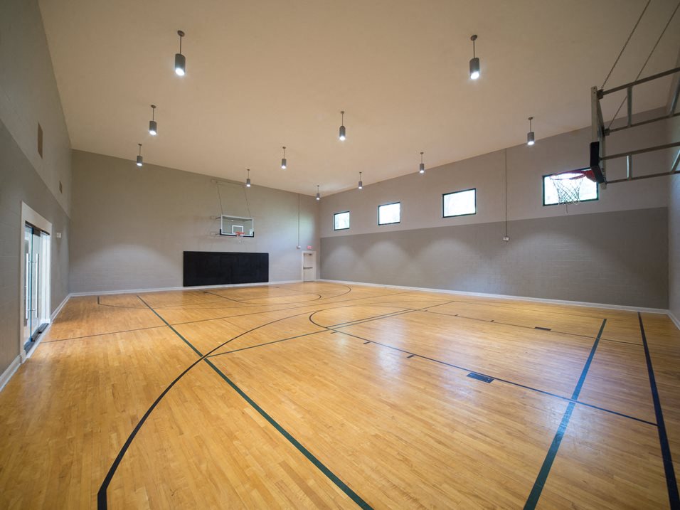 Indoor Basketball Court at The Preserve at Westchase, Tampa