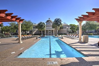 sparkling pool sparkling pool at Landing at Round Rock, Round Rock, TX - Photo Gallery 4