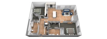 Cottonwood River Floor Plan at Shakopee Flats, Minnesota