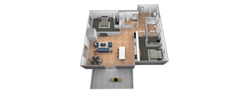 Kettle River Floor Plan at Shakopee Flats, Minnesota