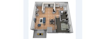 Minnesota floor plan at Shakopee Flats, Shakopee