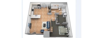 Mississippi Floor plan at Shakopee Flats, Minnesota