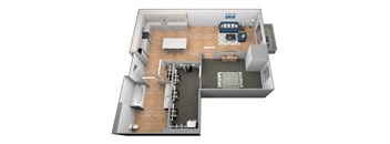 Pipestone River Floor Plan at Shakopee Flats, Minnesota, 55379