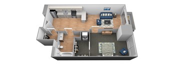 Red River Floor Plan at Shakopee Flats, Minnesota