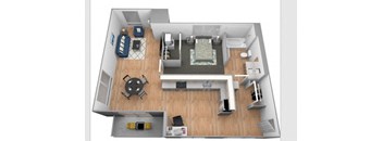 Spilt Rock Floor plan at Shakopee Flats, Shakopee, 55379