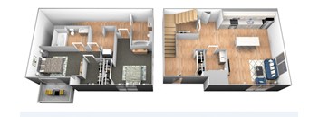 St croix floor plan at Shakopee Flats, Shakopee, Minnesota