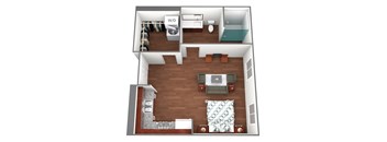 Como Floorplan at Liffey on Snelling, St. Paul, MN, 55104