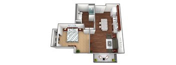 Ballybay-ADA Floor Plan at Liffey on Snelling, Minnesota