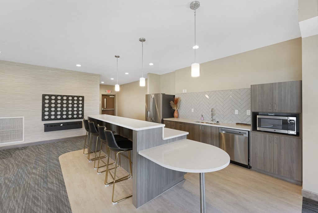 Sky Lounge Kitchen at Shakopee Flats, Minnesota