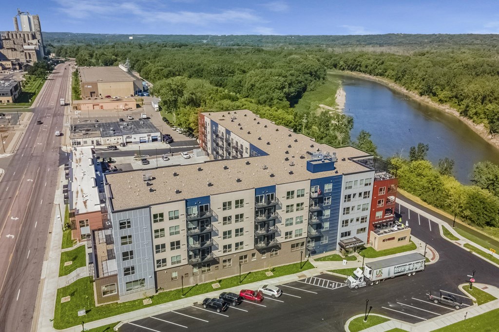 Aerial View at Shakopee Flats, Minnesota