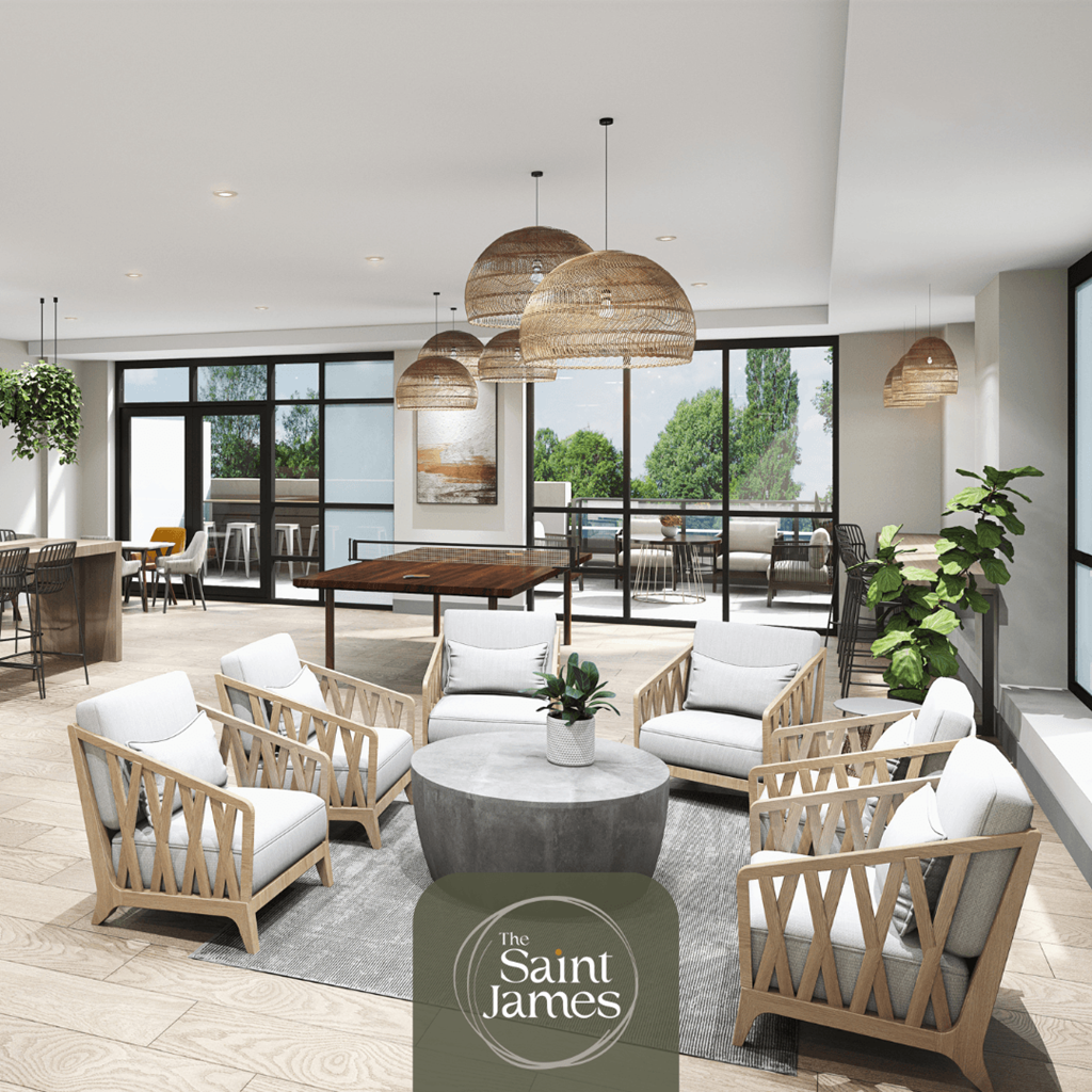 a rendering of the lobby