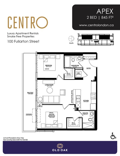 100 Fullarton Street 1-3 Beds Apartment for Rent - Photo Gallery 32