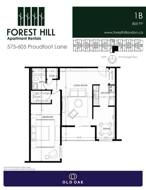 585 Proudfoot Lane 1-3 Beds Apartment for Rent - Photo Gallery 15