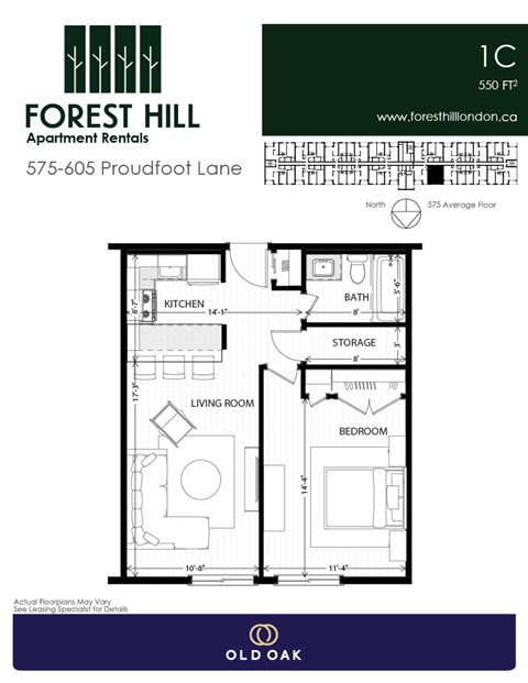 585 Proudfoot Lane 1-3 Beds Apartment for Rent - Photo Gallery 17