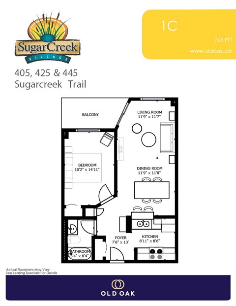 445 Sugarcreek Trail 1-2 Beds Apartment for Rent - Photo Gallery 11