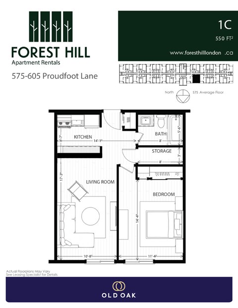 595 Proudfoot Lane 1-3 Beds Apartment for Rent - Photo Gallery 11