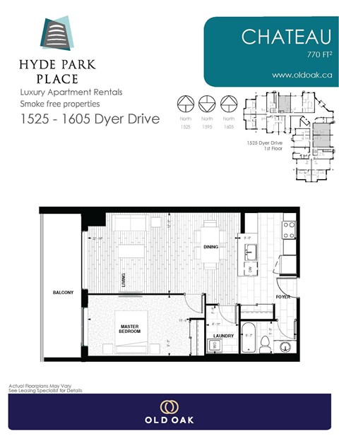 Hyde Park Place Studio-2 Beds Apartment for Rent - Photo Gallery 16