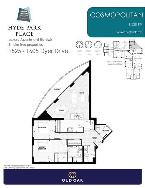 Hyde Park Place Studio-2 Beds Apartment for Rent - Photo Gallery 20