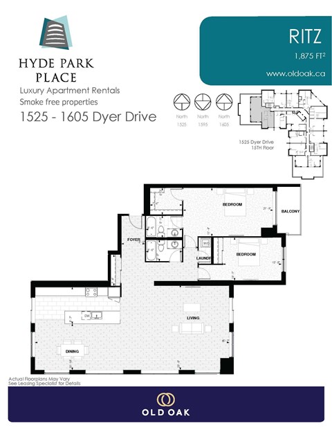 1595 Dyer Drive Studio-3 Beds Apartment for Rent - Photo Gallery 23