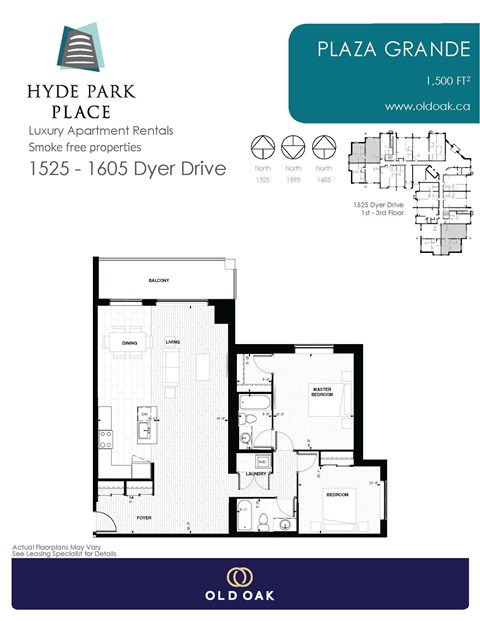 Hyde Park Place Studio-2 Beds Apartment for Rent - Photo Gallery 25