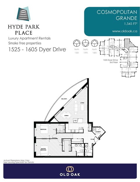 1525 Dyer Drive Studio-3 Beds Apartment for Rent - Photo Gallery 24