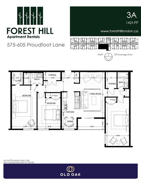 585 Proudfoot Lane 1-3 Beds Apartment for Rent - Photo Gallery 21