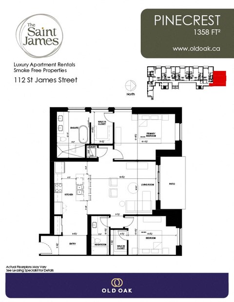 The Saint James Apartments, 112 St. James Street, London, ON - RentCafe