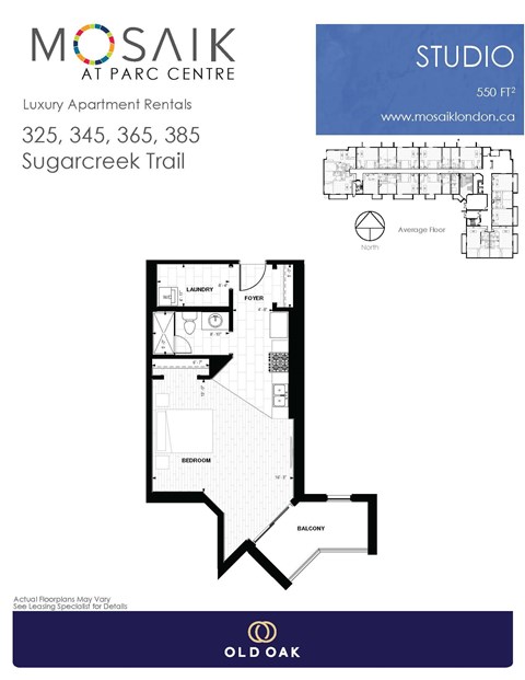 385 Sugarcreek Trail Studio-2 Beds Apartment for Rent - Photo Gallery 9