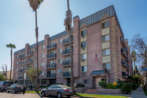 Building exterior from street