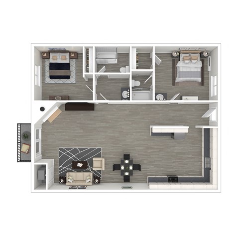 3D - Floor Plan - (314-307-403)