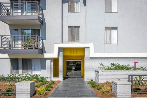 Entrance to building