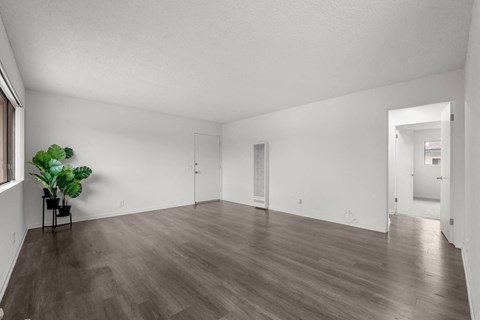 Large living area at Sunset Square Apartments, West Covina, California, 91790
