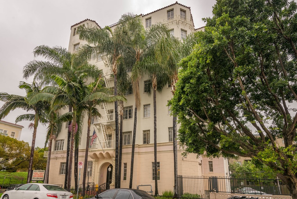 Street view of building exterior