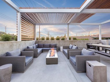 Common Area with Fire Pit