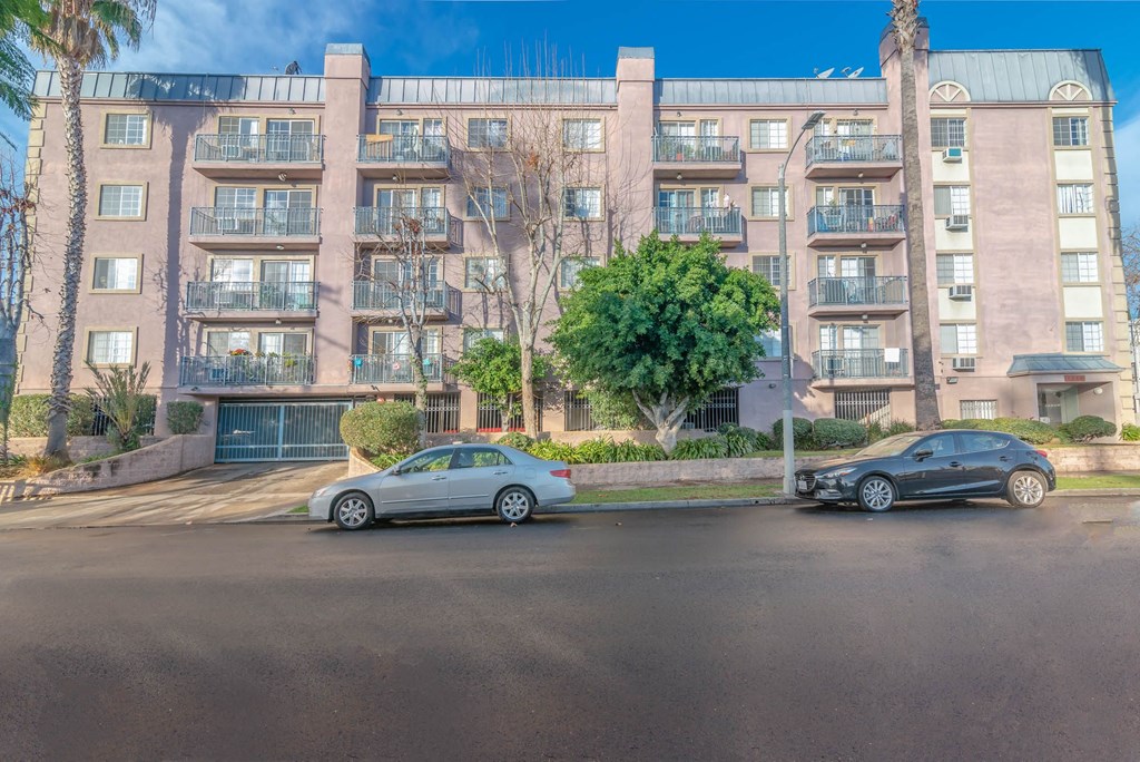 Front of building street view