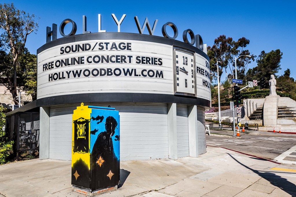 Hollywood Bowl Entrance