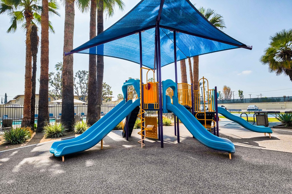 Park paly area at Serrano Apartments, West Covina