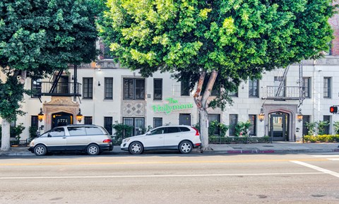 Street view of The Hollymont