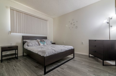 furnished bedroom