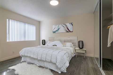 Bedroom furnished