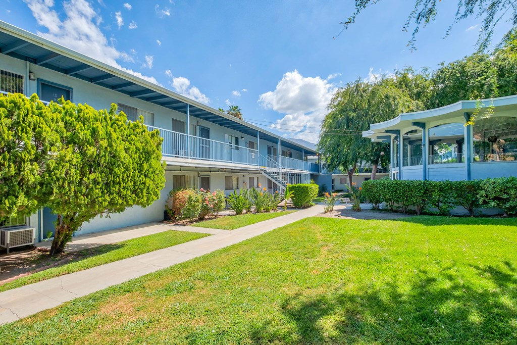 Garden Area and Leasing office