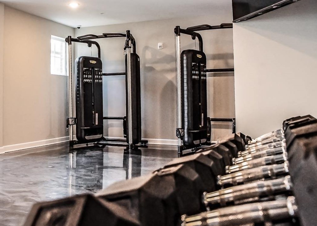 Modern fitness equipment